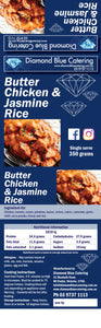 Butter Chicken & Jasmine Rice